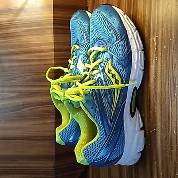 Saucony Conhesion 6 blue womans 9.5 running shoes 👟 - Picture 2 of 7